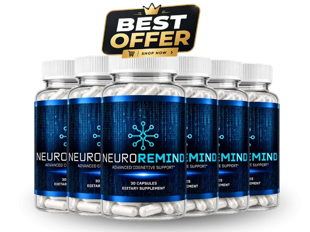 NeuroRemind six bottle value pack